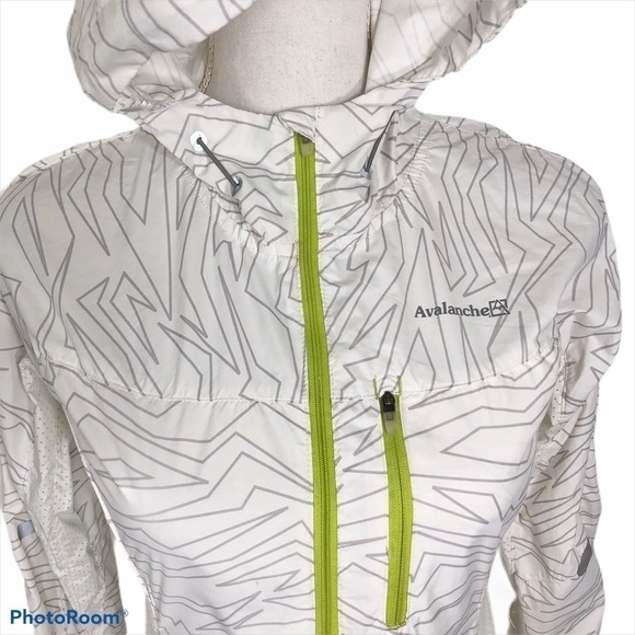 Avalanche Lightweight Full Zip Jacket XS White - Picture 4 of 13